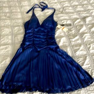 Lovely royal blue size small prom dress